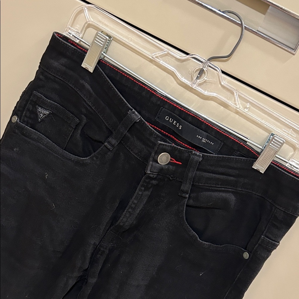 Guess Men’s Black Miami Super Skinny Jeans